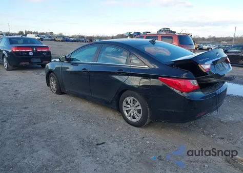 2011 Hyundai Sonata Gls from USA, damaged, VIN 5NPEB4AC5BH114694